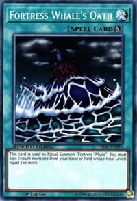 Fortress Whale's Oath - Speed Duel: Scars of Battle - YuGiOh card