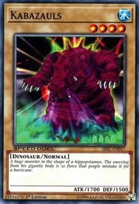 Kabazauls - Speed Duel: Scars of Battle - YuGiOh card