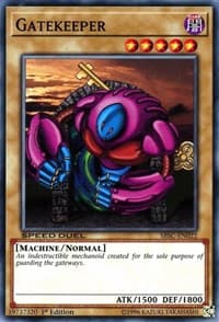 Gatekeeper - Speed Duel: Scars of Battle - YuGiOh card