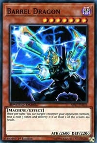 Barrel Dragon - Speed Duel: Scars of Battle - YuGiOh card