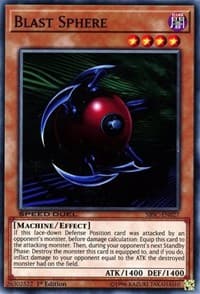 Blast Sphere - Speed Duel: Scars of Battle - YuGiOh card