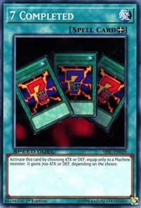 7 Completed - Speed Duel: Scars of Battle - YuGiOh card