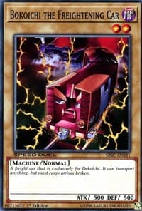 Bokoichi the Freightening Car - Speed Duel: Scars of Battle - YuGiOh card