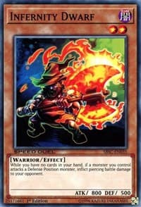 Infernity Dwarf - Speed Duel: Scars of Battle - YuGiOh card