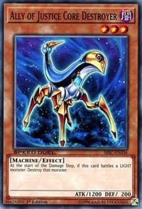 Ally of Justice Core Destroyer - Speed Duel: Scars of Battle - YuGiOh card