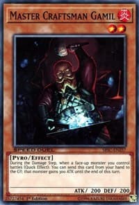 Master Craftsman Gamil - Speed Duel: Scars of Battle - YuGiOh card