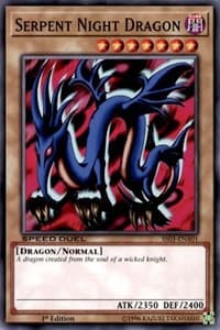 Serpent Night Dragon - Speed Duel Decks: Ultimate Predators - YuGiOh card