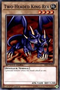 Two-Headed King Rex - Speed Duel Decks: Ultimate Predators - YuGiOh card