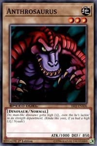 Anthrosaurus - Speed Duel Decks: Ultimate Predators - YuGiOh card