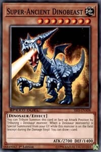 Super-Ancient Dinobeast - Speed Duel Decks: Ultimate Predators - YuGiOh card
