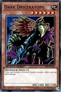 Dark Driceratops - Speed Duel Decks: Ultimate Predators - YuGiOh card