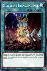 Spacetime Transcendence - Speed Duel Decks: Ultimate Predators - YuGiOh card