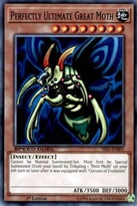 Perfectly Ultimate Great Moth - Speed Duel Decks: Ultimate Predators - YuGiOh card