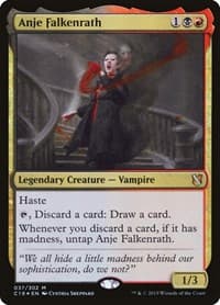 Anje Falkenrath - Commander 2019 - Magic: The Gathering card