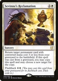 Sevinne's Reclamation - Commander 2019 - Magic: The Gathering card