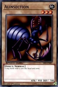 Alinsection - Speed Duel Decks: Ultimate Predators - YuGiOh card