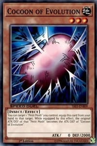 Cocoon of Evolution - Speed Duel Decks: Ultimate Predators - YuGiOh card