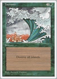 Tsunami - Fourth Edition - Magic: The Gathering card