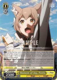 Moment of Joy, Ferris - Re:ZERO Vol.2 - Weiss Schwarz card