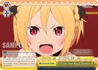I'll Do Your Royal Election (RRR) - Re:ZERO Vol.2 - Weiss Schwarz card