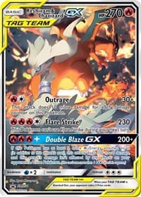 Reshiram & Charizard GX - SM201 - SM Promos - Pokemon card