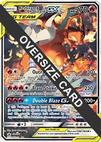 Reshiram & Charizard GX - SM201 - Jumbo Cards - Pokemon card