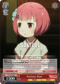 Anxious Ram - Re:ZERO Vol.2 - Weiss Schwarz card