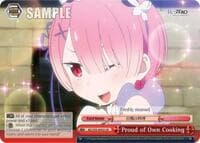 Proud of Own Cooking - Re:ZERO Vol.2 - Weiss Schwarz card