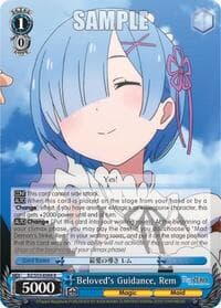 Beloved's Guidance, Rem - Re:ZERO Vol.2 - Weiss Schwarz card