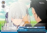 Delightful Special Treatment - Re:ZERO Vol.2 - Weiss Schwarz card