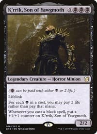 K'rrik, Son of Yawgmoth - Commander 2019 - Magic: The Gathering card