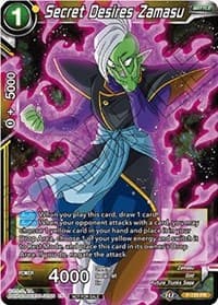 Secret Desires Zamasu (Shop Tournament: Assault of Saiyans) - Promotion Cards - Dragon Ball Super: Masters card