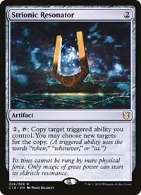Strionic Resonator - Commander 2019 - Magic: The Gathering card