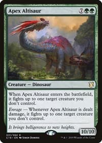 Apex Altisaur - Commander 2019 - Magic: The Gathering card