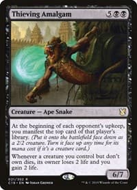 Thieving Amalgam - Commander 2019 - Magic: The Gathering card