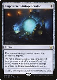 Empowered Autogenerator - Commander 2019 - Magic: The Gathering card