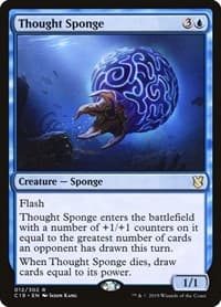 Thought Sponge - Commander 2019 - Magic: The Gathering card