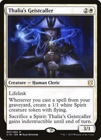 Thalia's Geistcaller - Commander 2019 - Magic: The Gathering card