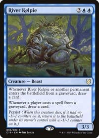 River Kelpie - Commander 2019 - Magic: The Gathering card