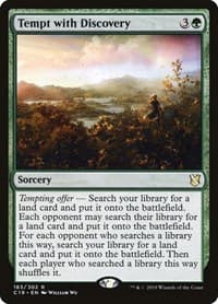Tempt with Discovery - Commander 2019 - Magic: The Gathering card