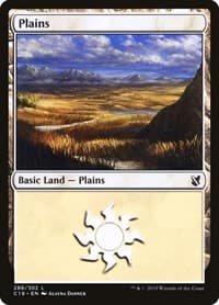 Plains (288) - Commander 2019 - Magic: The Gathering card