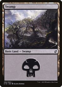 Swamp (294) - Commander 2019 - Magic: The Gathering card