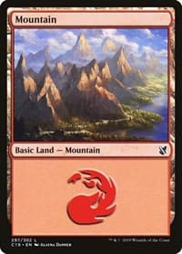 Mountain (297) - Commander 2019 - Magic: The Gathering card