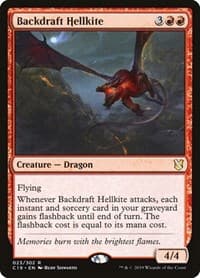Backdraft Hellkite - Commander 2019 - Magic: The Gathering card