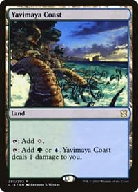 Yavimaya Coast - Commander 2019 - Magic: The Gathering card