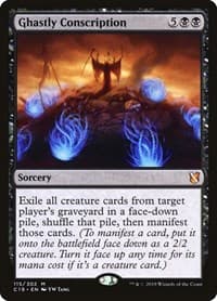 Ghastly Conscription - Commander 2019 - Magic: The Gathering card