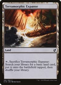 Terramorphic Expanse - Commander 2019 - Magic: The Gathering card