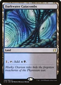 Darkwater Catacombs - Commander 2019 - Magic: The Gathering card