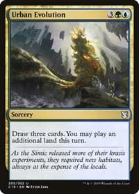 Urban Evolution - Commander 2019 - Magic: The Gathering card