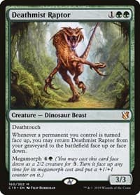 Deathmist Raptor - Commander 2019 - Magic: The Gathering card